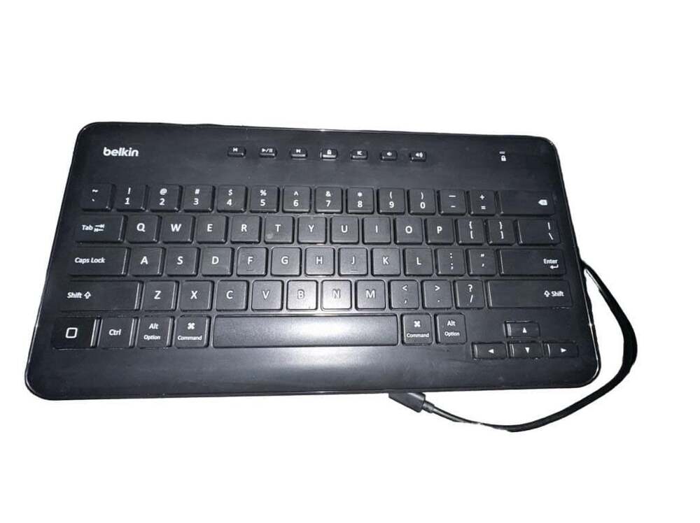 Belkin Wired Keyboard for iPad with Lightning Connector, Model B2B124